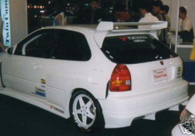 1996-1998 HONDA CIVIC HB feel rear fender