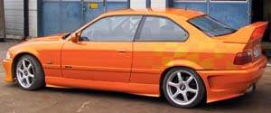 1992-1998 BMW E36 ZEE MAX SIDE SKIRTS